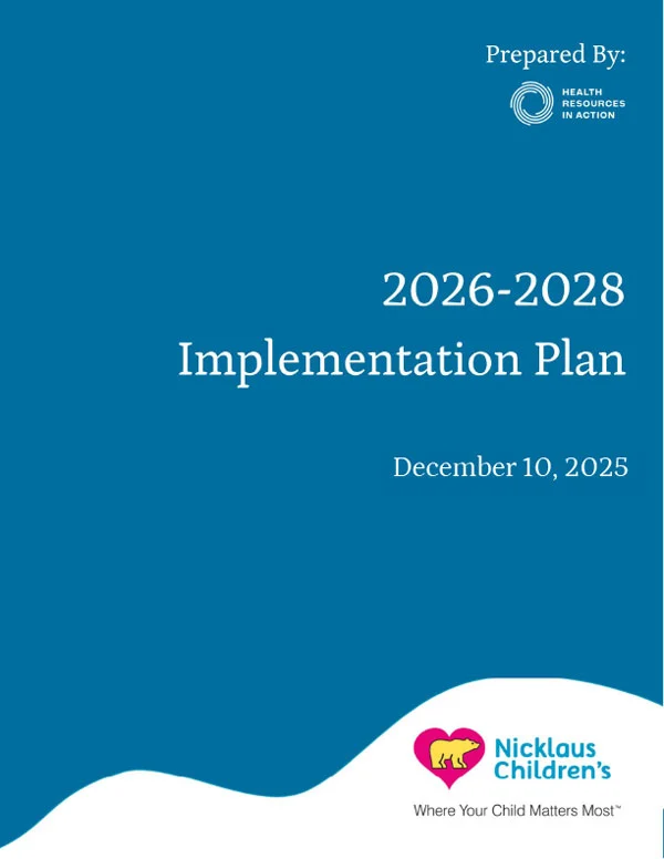 CHNA Implementation Plan Cover CHNA Implementation Plan Cover