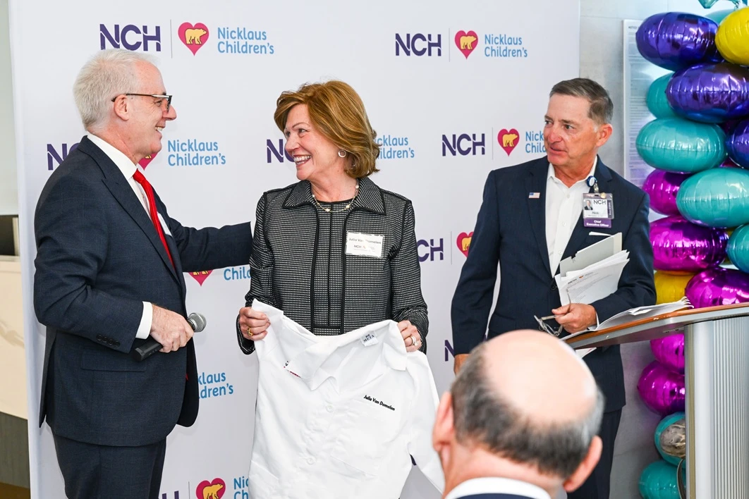 NCH and Nicklaus Children's team.