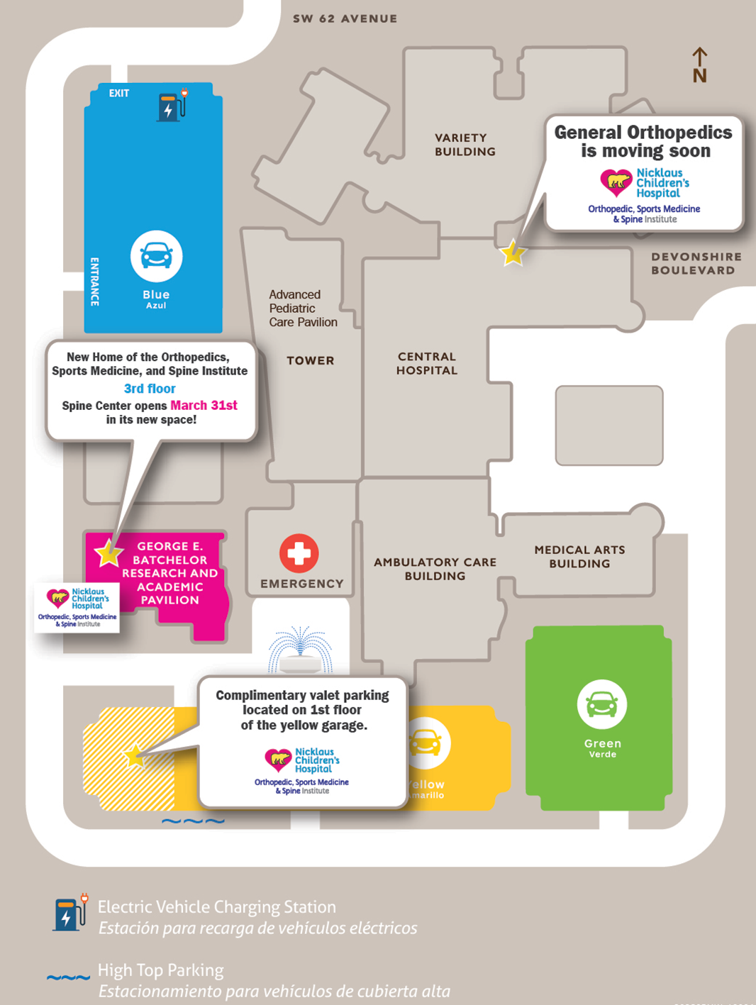 New Spine Center Map New Spine Center Map