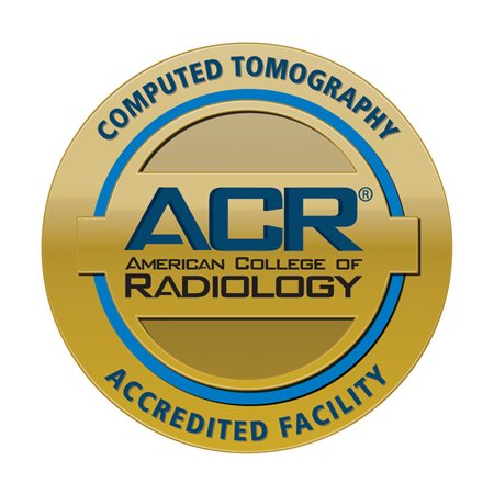 CT Scan Accredited by the American College of Radiology.