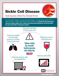 SCD Infographic on Hydroxyurea