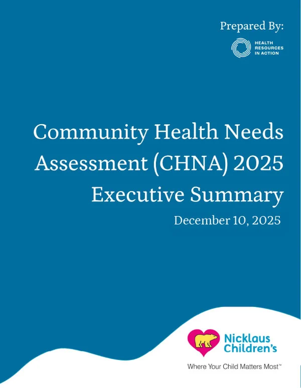 CHNA Report Cover CHNA Report Cover