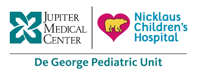 Jupiter Medical Center + NCH: De George Pediatric Unit logo